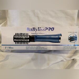 Like New, BaByliss PRO Nano Titanium Hair Brush - Blue
